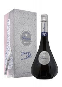 Champagne de Venoge Princes Extra Brut - Coffret message on a bottle