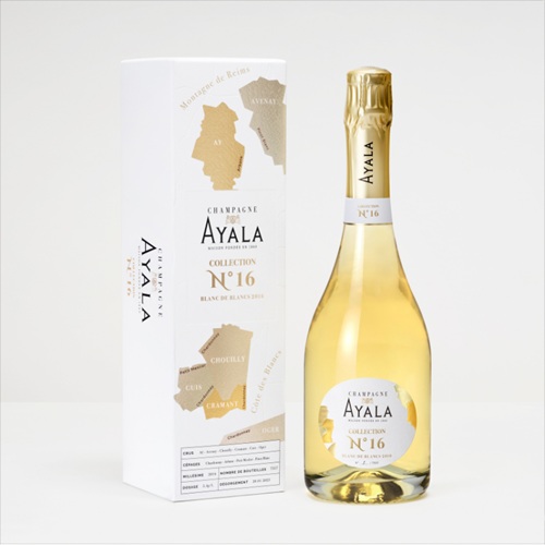 Champagne Ayala Brut Blanc de blancs millésime 2016 Collection N°16 en étui