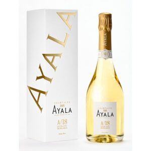 Champagne Ayala Brut Blanc de blancs millésime 2018-A18 en étui