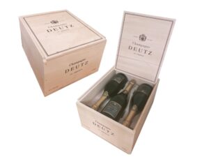 Champagne Deutz Caisse bois 6 bouteilles