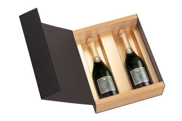 Champagne Deutz Coffret écrin plus 2 bouteilles