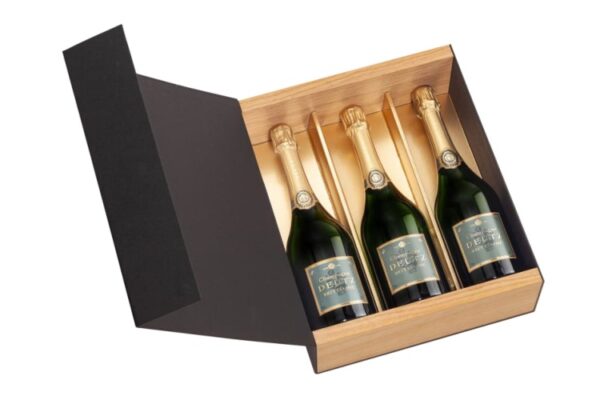 Champagne Deutz Coffret écrin plus 3 bouteilles