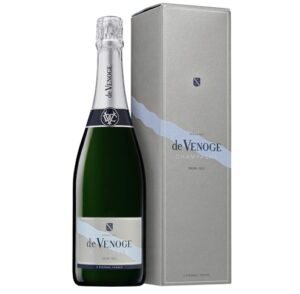 Champagne de Venoge Cordon Bleu Demis-sec en étui 75 cl