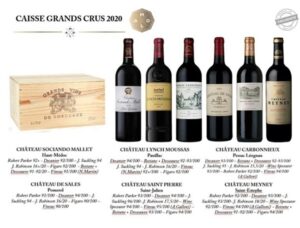 A. de Luze Caisse Grands Crus Classés 2020 de vins de Bordeaux