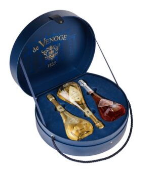 Champagne de Venoge Coffret Louis XV millésimes 1995, 1996, 2006