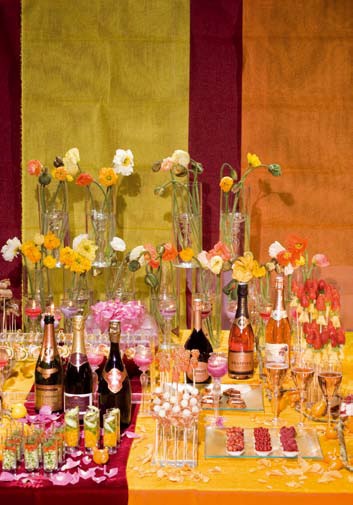 achats champagne entreprises fin d’année Buffet bubbliz DR LLD