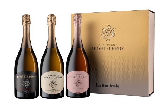 Coffret Champagne Duval-Leroy La radicale 3 cuvées