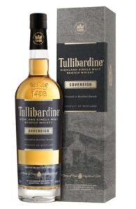 Whisky Tullibardine Sovereign single malt étui